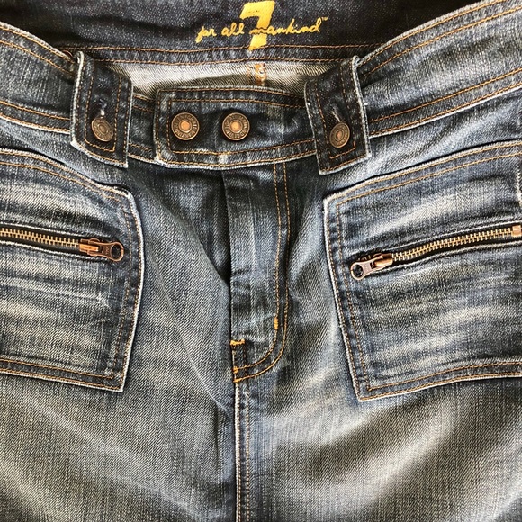 ⚡️7For All Mankind Denim Mini - Picture 3 of 4
